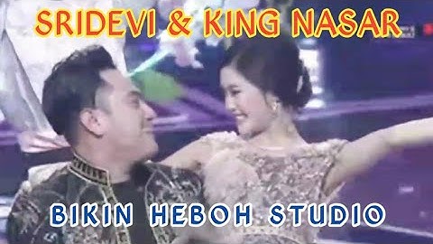 Wow luar biasa !! Sridevi Dan King nasar bikin suasana heboh studio Indosiar .