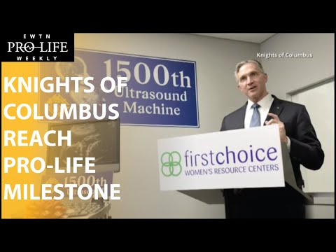 The Knights of Columbus Donate their 1,500 Ultrasound Machine