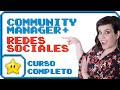 🗨️ Curso de Community Manager y Redes Sociales | Actualizado, completo y gratis
