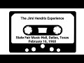 Jimi Hendrix - Dallas 1968