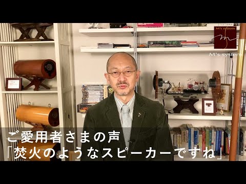まるで焚火のような波動スピーカー - YouTube