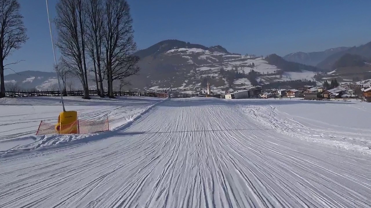Märchenwiesenabfahrt in Niederau unterster Teil