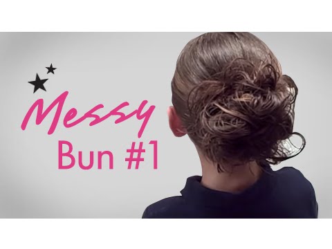 How To Make A Messy Bun 1 Cute Girls Hairstyles
