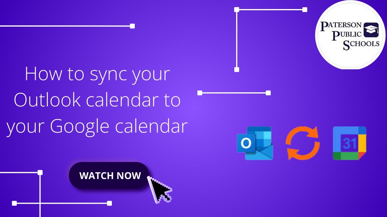 How to sync your Outlook calendar to your Google calendar - YouTube
