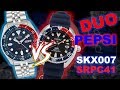 DUO PEPSI : Seiko SKX009 VS SRPC41 Mini Turtle.... Pilih mana ??