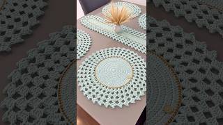 Sousplat em crochê lindo 😻