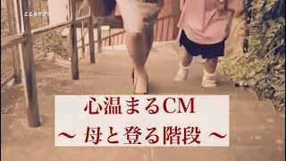 感動cm 心温まるcm 母と登る階段 Youtube