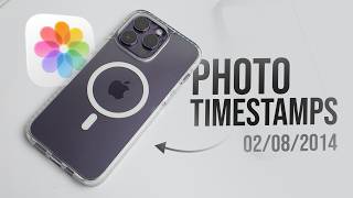 How to Add a Timestamps to iPhone Photos