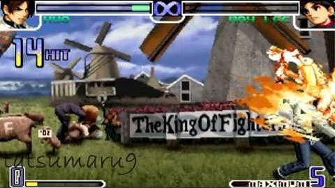 KOF 2002 - KYO KUSANAGI ,combos extremos full 100 % de vida