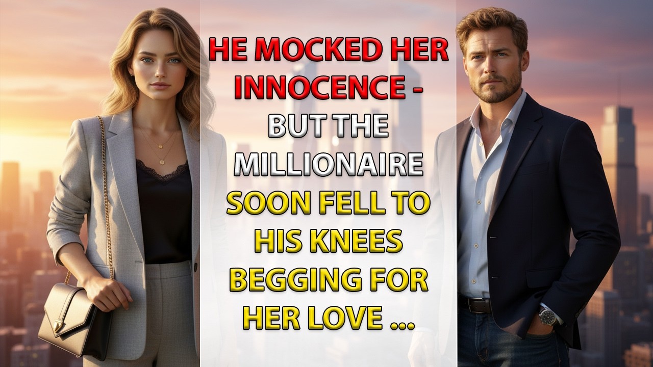He Mocked Her Innocence   But the MILLIONAIRE Soon Fell to His Knees Begging for Her Love