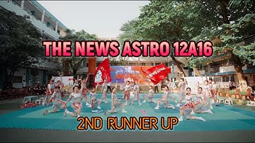 QUÝ QUÂN FLASHMOB THPT NGUYỄN DU 2024-2025 | THE NEWS ASTRO | 12A16