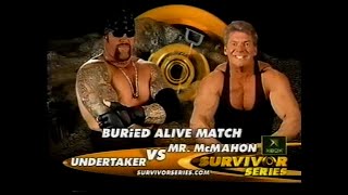 The Road to Vince McMahon vs The Undertaker at Survivor Series 2003