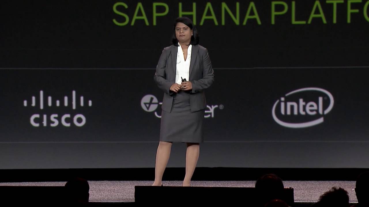 SAP keynote address by Nayaki Nayyar at Red Hat Summit 2016