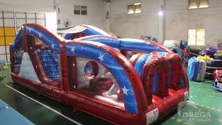 USA Toddler Obstacle Course