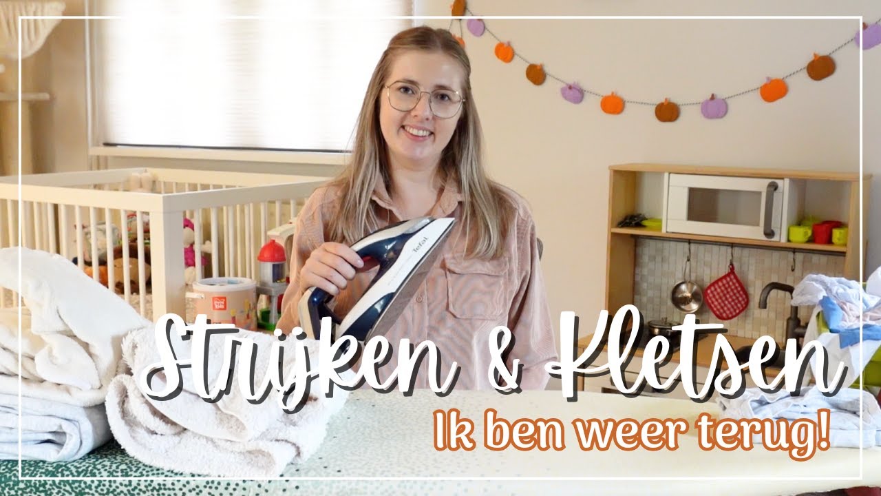Ik ben weer terug!| Strijken & Kletsen | Update over afgelopen tijd | Gwenn&Clean