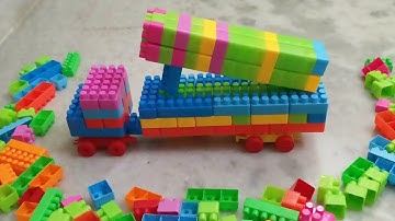 Satisfying DIY Truck/ASMR Building Blocks/block game Lego block#lego #asmr#asmrsounds#buildingblocks