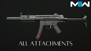 Modern Warfare 2 MP5SD Gunsmith All Attachments Season 4