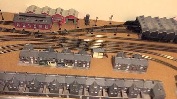 New Layout Build Update 16 - Four Trains running!