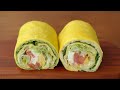빵없이 계란으로 샌드위치 만들기 :: 계란다이어트 :: 감자와 아보카도 샌드위치 :: 계란요리 :: Egg Wrap Sandwich :: Egg Recipes :: Egg Roll