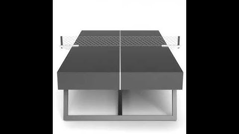 3D Model Hollow Ping Pong Table Review
