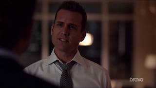 Suits S9 E05 - Mike gets mad at Harvey over false evidence