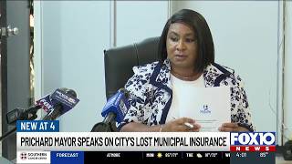 Prichard mayor speaks on city's lost municipal insurance