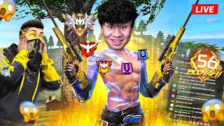 Live Rank Push Against Youtubers & Match Makers  #freefire #shortsfeed  #tondegamer