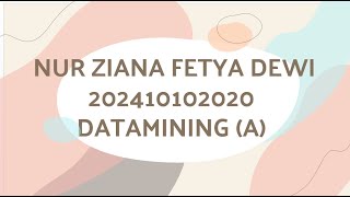 MODUL 6 || PRAKTIKUM DATAMINING (K-Means Clustering)