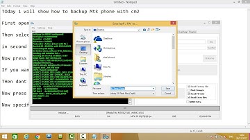 How to Fully Backup Scatter file With CM2?