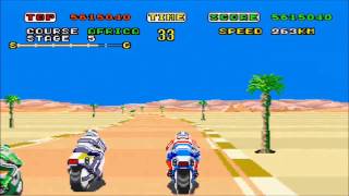 Retro Plays: Super Hang On Beginner Course Africa