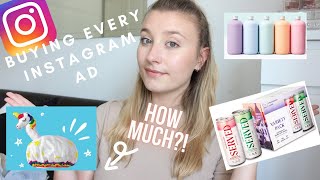 I BOUGHT EVERY INSTAGRAM AD FOR A WEEK?! | Danielle Rose