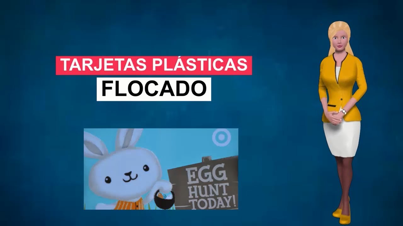 Tarjetas Flocado de Plástico| Tarjetas PVC | Tarjetas Flocado
