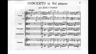 Antonio Vivaldi - Concerto for Strings in G minor RV 155 (Sheet Music Score)