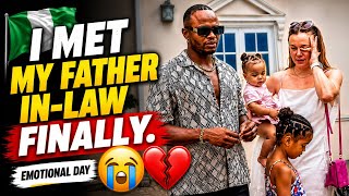 I Finally Met My Father-in-Law… An Emotional Day We’ll Never Forget 😭💔🇳🇬
