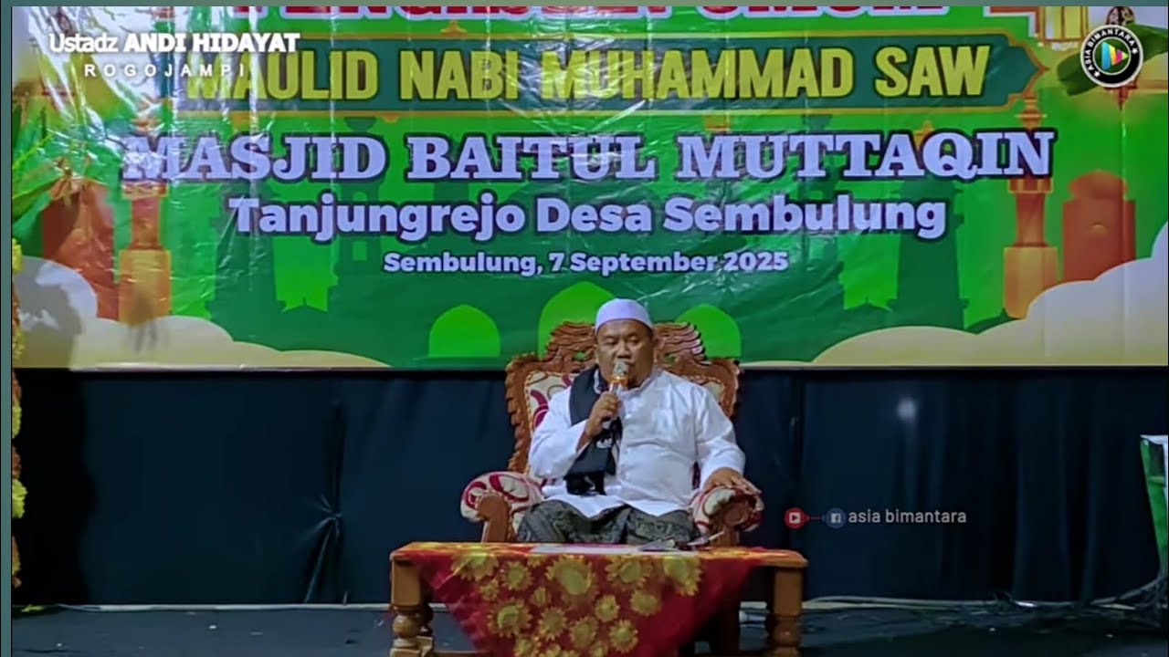 CERAMAH LUCU USTADZ ANDI HIDAYAT DARI ROGOJAMPI BANYUWANGI