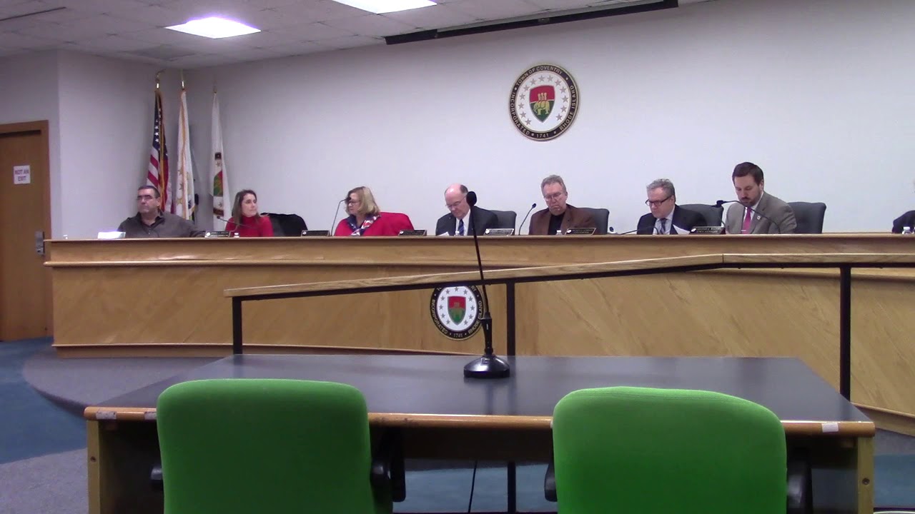 Coventry, RI Town Council Meeting 21218 Part 4 YouTube