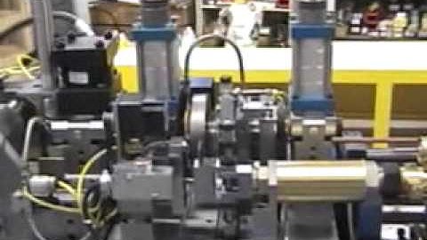 J&B Servo Hitch Feed and In Line Servo End Form