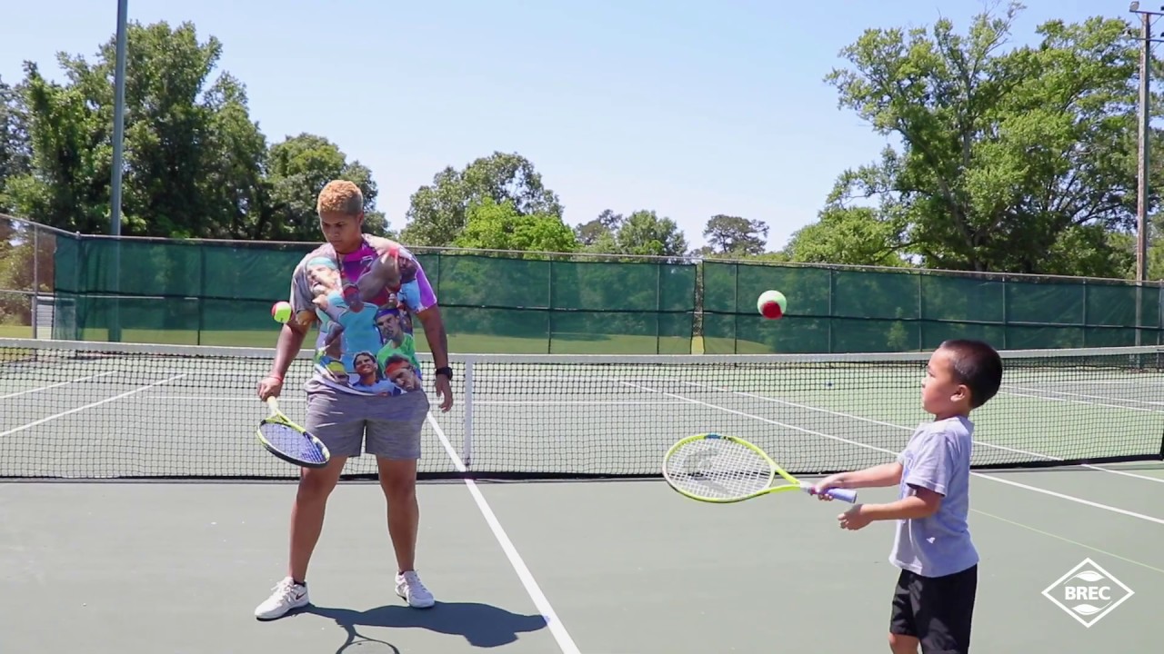 REFRESH Beginner Tennis Drills YouTube