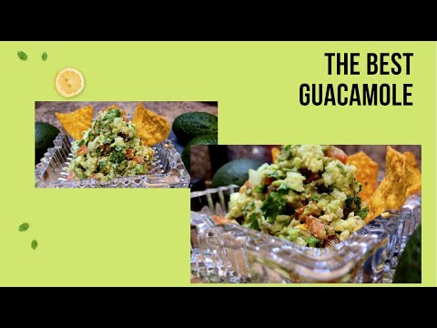 How to Make Fresh Homemade Guacamole - Easy Guacamole Recipe