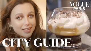 Emma Chamberlain teste les 3 meilleurs coffee shops à Paris | City Guide | Vogue Paris