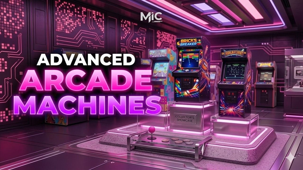 Arcade Machines – FiveM script showcase video