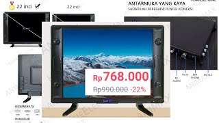 CARI SINYAL TV DIGITAL TANPA SET TOP BOX DVB T2, TANPA INTERNET DAN GRATIS