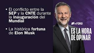 Elon Musk se convierte en el primer billonario del mundo | Es la Hora de Opinar - 15 de Junio 2026