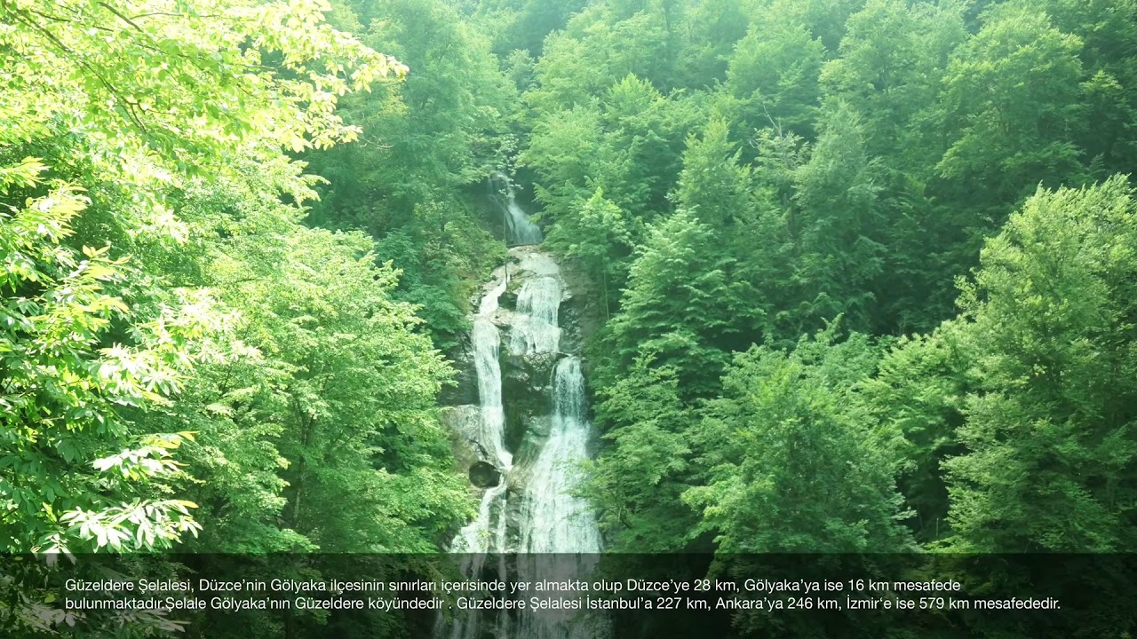 Güzeldere Şelalesi Tabiat Parkı , Gölyaka / Düzce