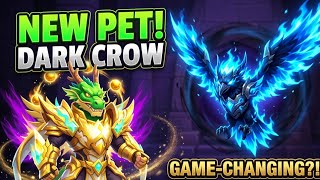 Using New Dark Crow Pet Season 68 In Bedwars  Blockmango  Bedwars