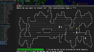 Part 1: NetHack 3.6.6 @ alt.org, chaotic orcish rogue ascension run