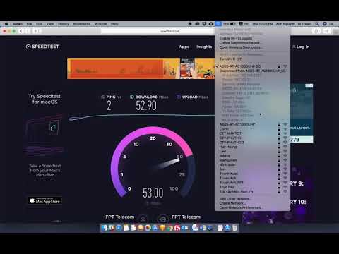 Test Hiệu Năng Router ASUS RT-AC1300UHP - Turbo Boost 800Mbps WiFi (5GHz)