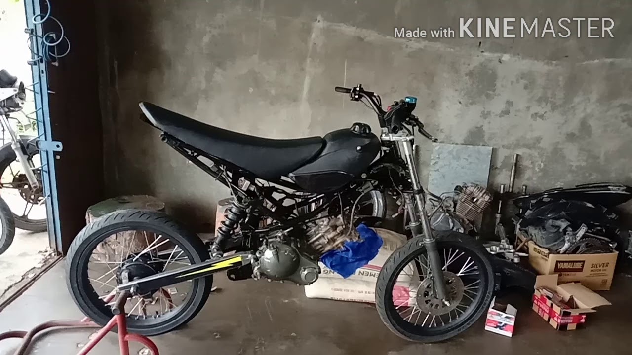 Modifikasi Jupiter MX Ke Supermoto Dengan Low Budget YouTube