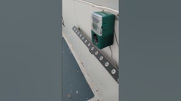 Bird scarer fitted for pigeon and gull control.