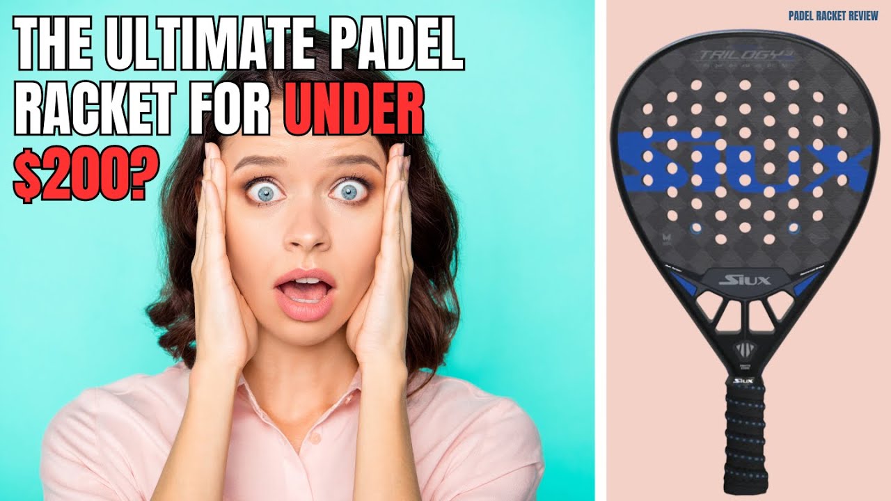 The Ultimate Racket for Under $200? | Siux Trilogy 3 Attack Review